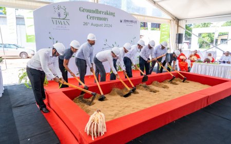 குடியிருப்புசார் வாழ்க்கையின் புதிய தசாப்தம் : John Keells Properties நிறுவனத்தின் VIMAN ஜா – எல வில் அடிக்கல்நாட்டு விழா