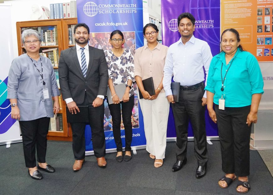 The British Council hosts pre-departure briefing for Sri Lanka’s 2024 Commonwealth Scholars