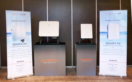 SUNGROW Solar Inverter களை இலங்கையில் அறிமுகம் செய்துள்ள E.B. Creasy Solar