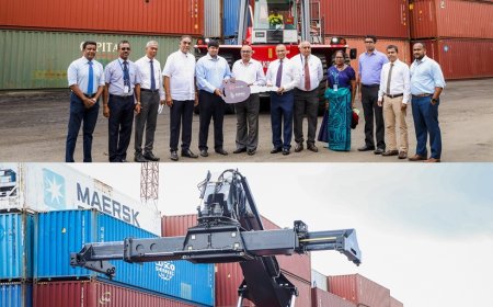 Rank Container Terminals இன் செயற்றிறனை அதிகரிக்க DIMO Kalmar Reach Stacker