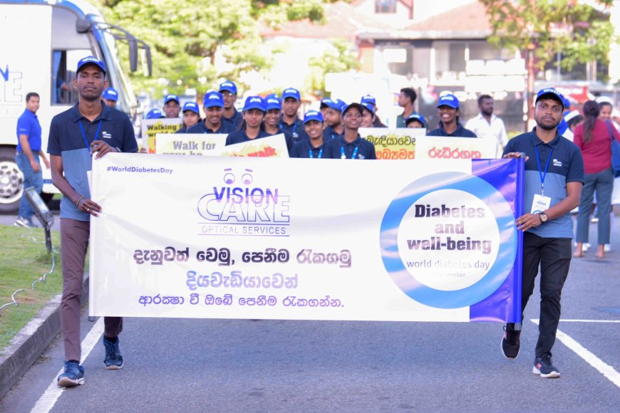 Vision Care Takes Lead in Promoting Eye Health at the National Diabetic Walk