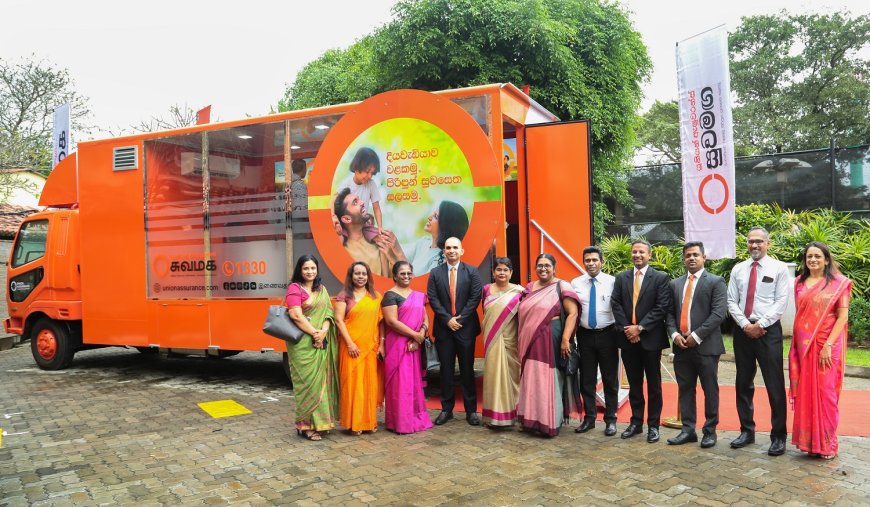 Union Assurance Unveils ‘Suwamaga Mobile Screening Unit’ to Combat Diabetes in Sri Lanka