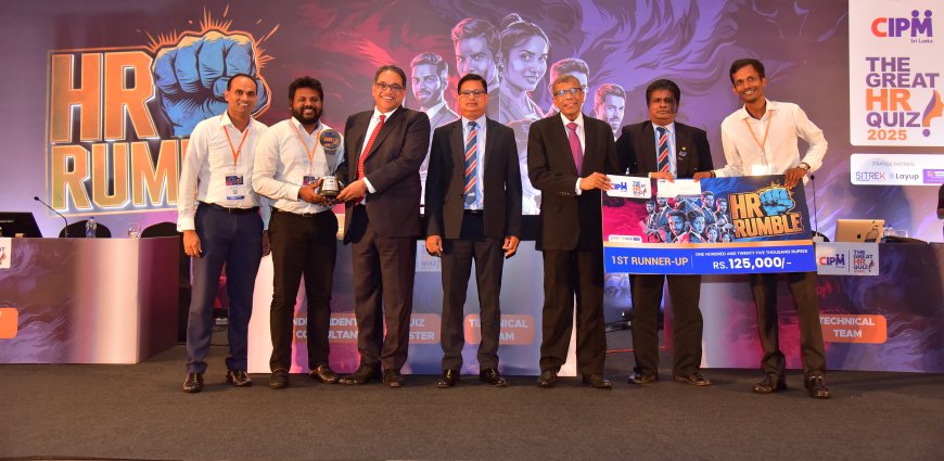 CIPM Great HR Quiz 2025 ''HR Rumble'' Concludes with Outstanding Success