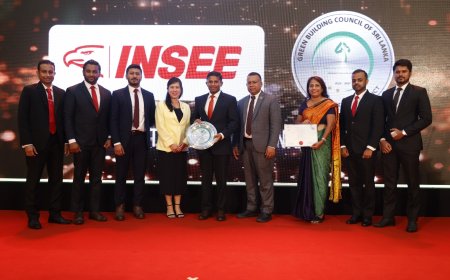 13 வது வருடாந்த Green Building Awards விருதுகள் நிகழ்வில் INSEE க்கு அங்கீகாரம்