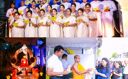 இம் முறையும் வண்ணமயமாக நடைபெற்றது HNB Finance இன் “ வெசக் சிரிசர” கொண்டாட்டம் 