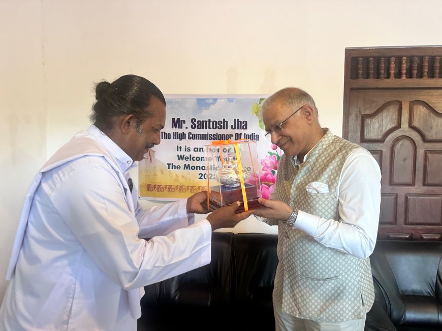 High Commissioner of India Visits Descendants of Sanghamitta Maha Theri’s Entourage