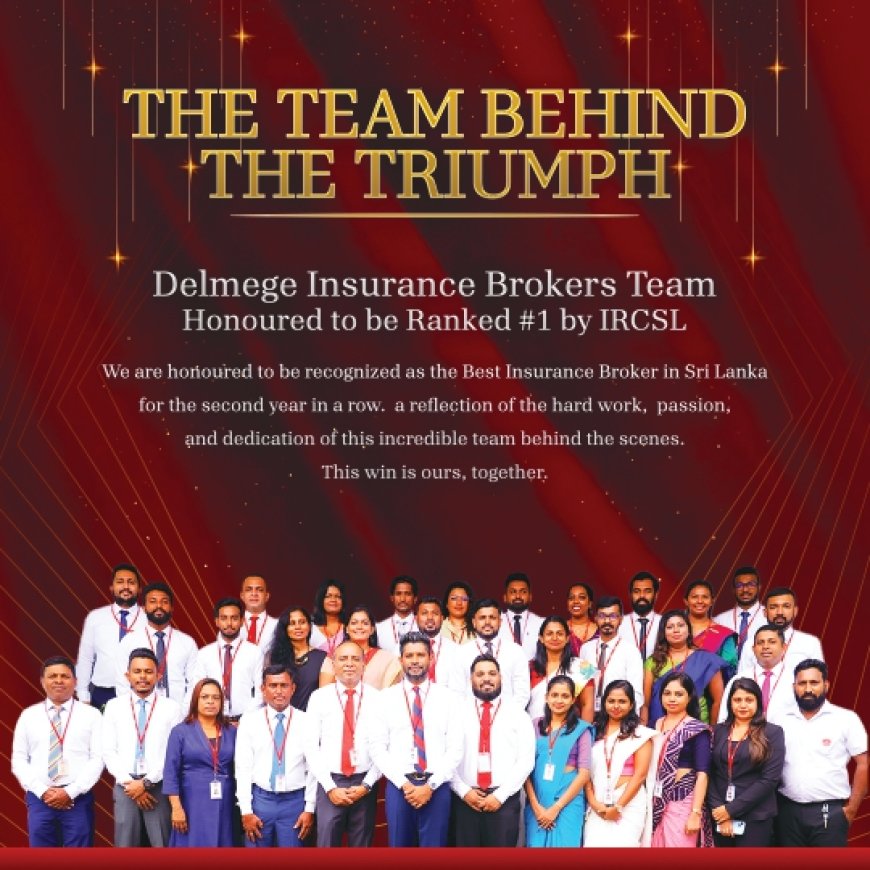 Delmege Insurance Brokers does it Again !
