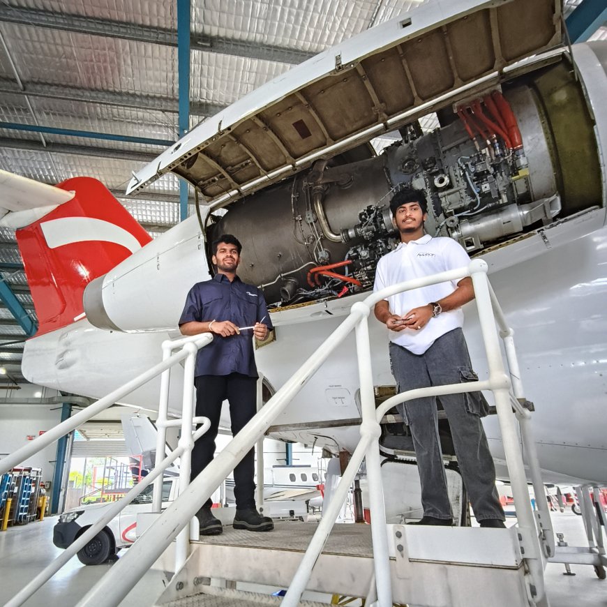 SriLankan Aviation College’s First Transnational Aircraft Maintenance Engineering Batch Begins Training in Australia