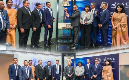 30ஆவது வருட நிறைவையிட்டு கொழும்பு பங்குச் சந்தையில் மணியோசை எழுப்பிய CDB