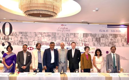 HSBC Ceylon Literary & Arts Festival 2026 – 3rd Edition Celebrates Sri Lankan Creativity & Resilience