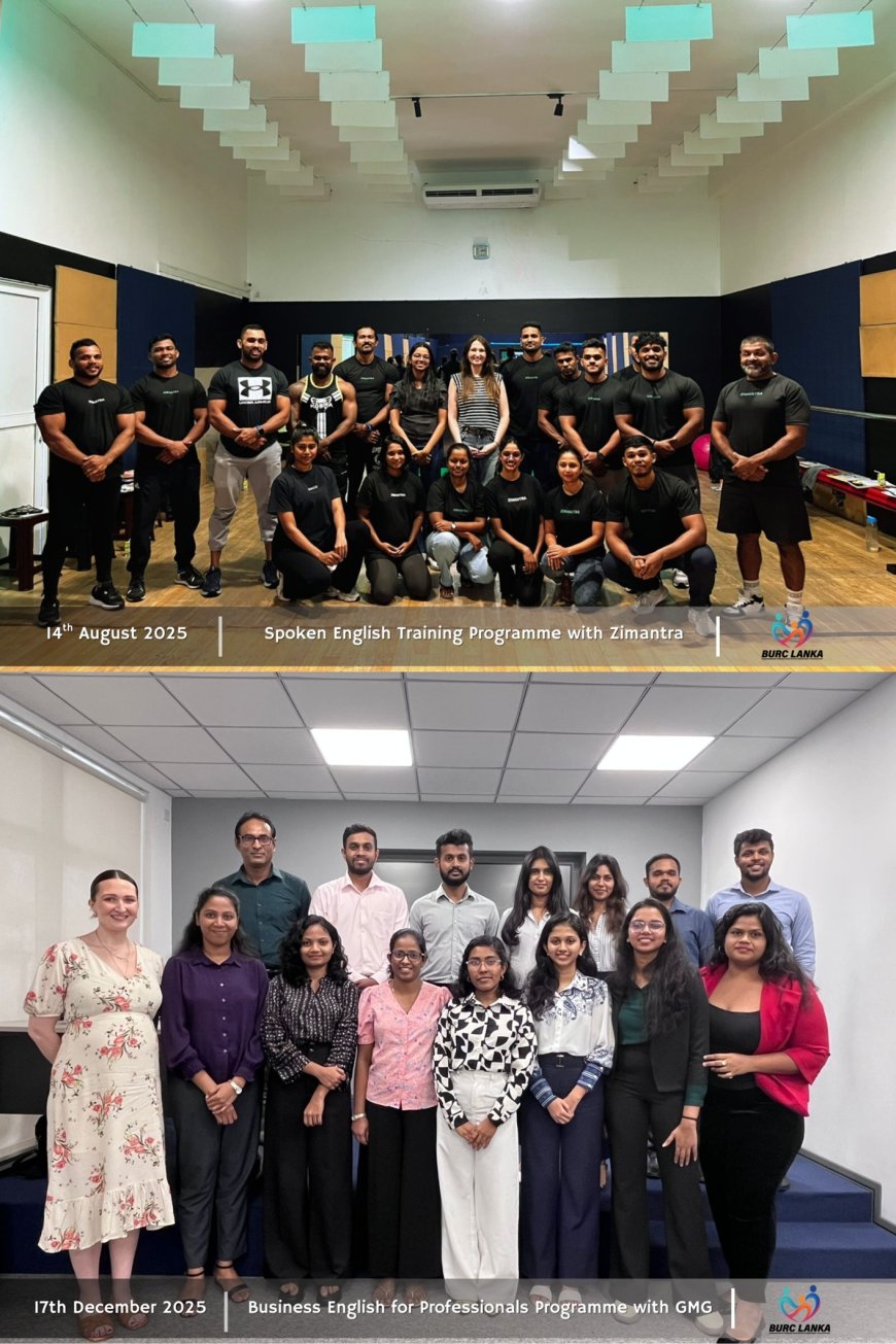 BURC Lanka Launches Tailored English Communication Programmes for Corporates
